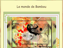 Tablet Screenshot of le-monde-de-bambou.com